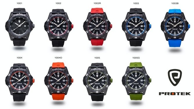 ProTek | Limited Edition Carbon Composite Case Dive Watch