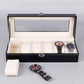 1/2/3/5/6 Grids Watch Box PU Leather Watch Case Holder Organizer Storage Box for Quartz Watches Jewelry Boxes Display Best Gift - Maple City Timepieces