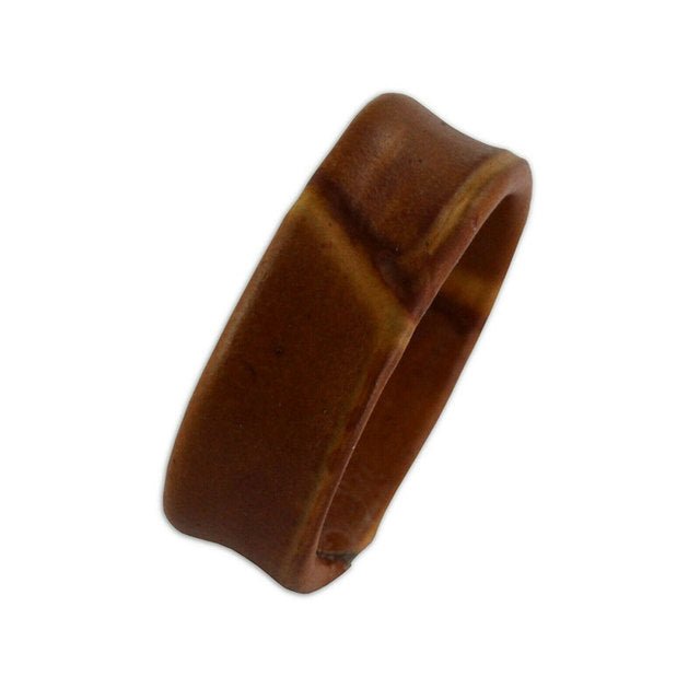 1Pc Leather Watch Band Ring Buckle Watch Strap Keeper Loop Black Brown Watchband Holder Retainer Watch Accessories 14-26Mm - Maple City Timepieces