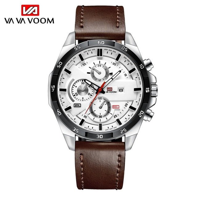 2021 New Arrival Moderno Watches Mens Sport Reloj Hombre Casual Relogio Masculino Para Military Army Leather Wrist Watch For Men - Maple City Timepieces