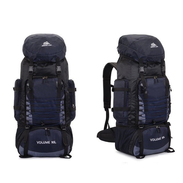 90L 50L Travel Bag Camping Backpack Hiking Army Climbing Bags Trekking Mountaineering Mochila Large Capacity Sport Bag XA857WA - Maple City Timepieces