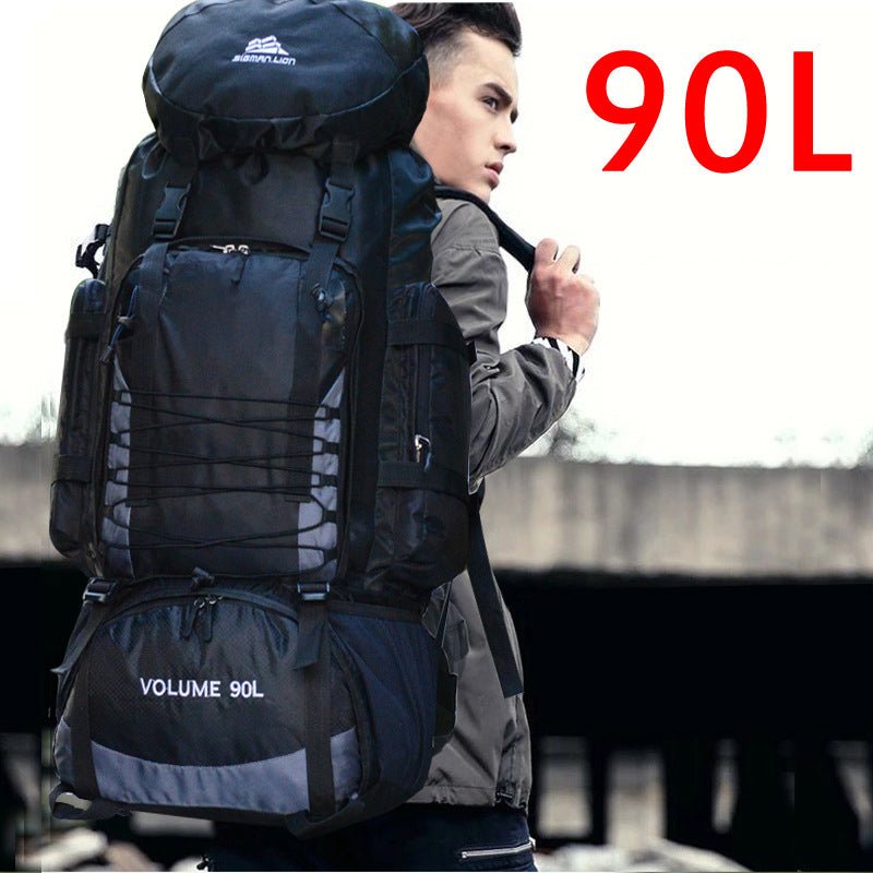 90L 50L Travel Bag Camping Backpack Hiking Army Climbing Bags Trekking Mountaineering Mochila Large Capacity Sport Bag XA857WA - Maple City Timepieces