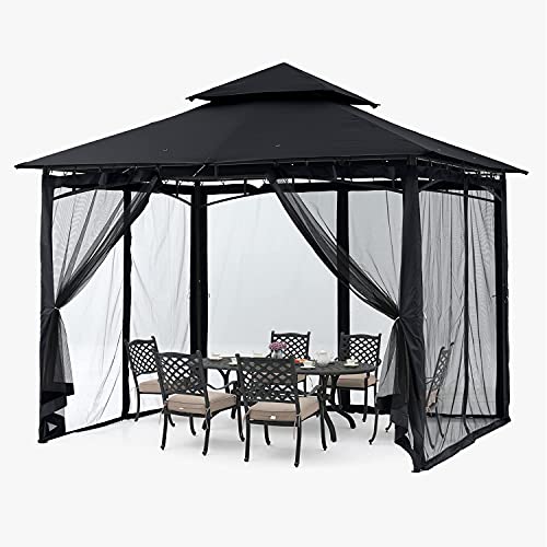 8x8 gazebo clearance with mosquito netting