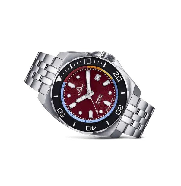 Audric - WINE RED - Maple City Timepieces