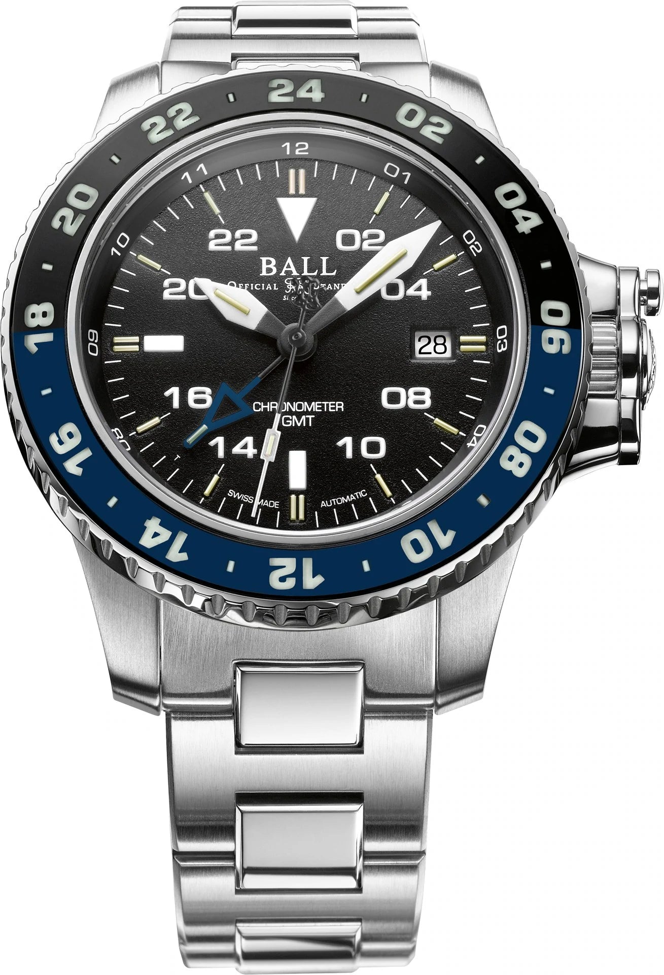 BALL - AeroGMT II DG2018C-S10C-BK - Maple City Timepieces