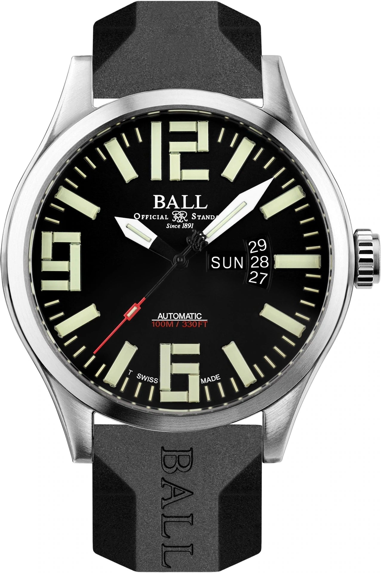 BALL Aviator NM1080C-P14A-BK - Maple City Timepieces