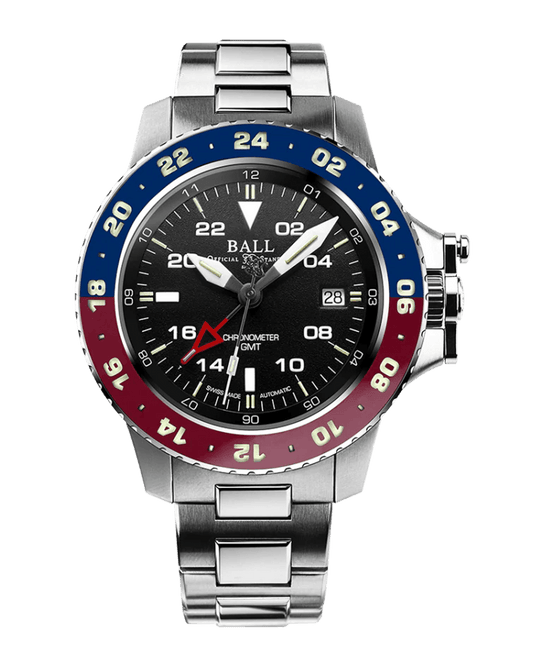 BALL - Engineer Hydrocarbon AeroGMT II (40 mm) - DG2118C-S9C-BK - Maple City Timepieces