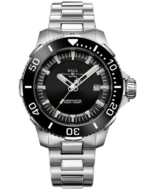 Ball Engineer Hydrocarbon DeepQUEST Ceramic - DM3002A-S3CJ-BK - Maple City Timepieces