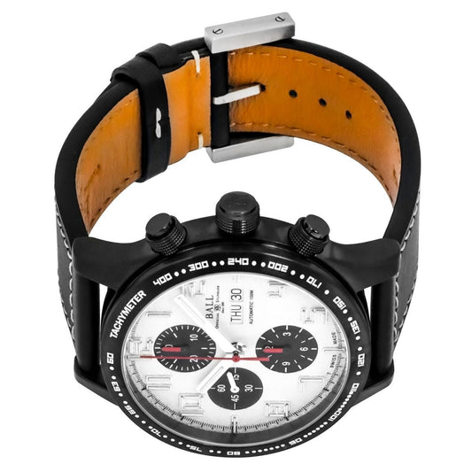 Ball Fireman Storm Chaser DLC Glow Chronograph Automatic Men's Watch CM2192C-L4A-WH - Maple City Timepieces