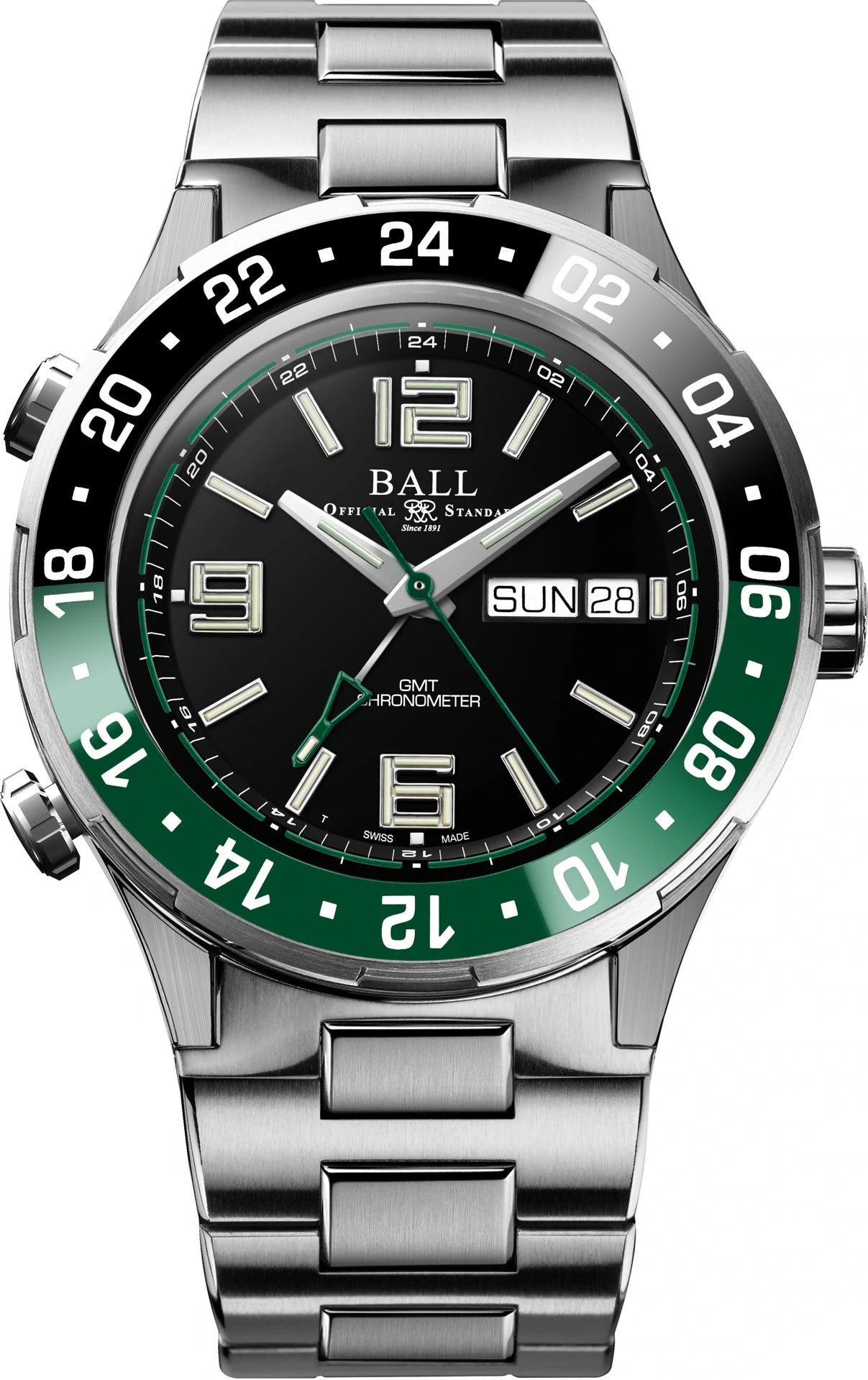 BALL Marine GMT - DG3030B-S2C-BK - Maple City Timepieces