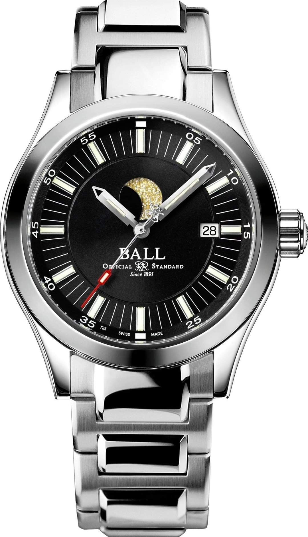 BALL Moon Phase NM2282C-SJ-BK - Maple City Timepieces