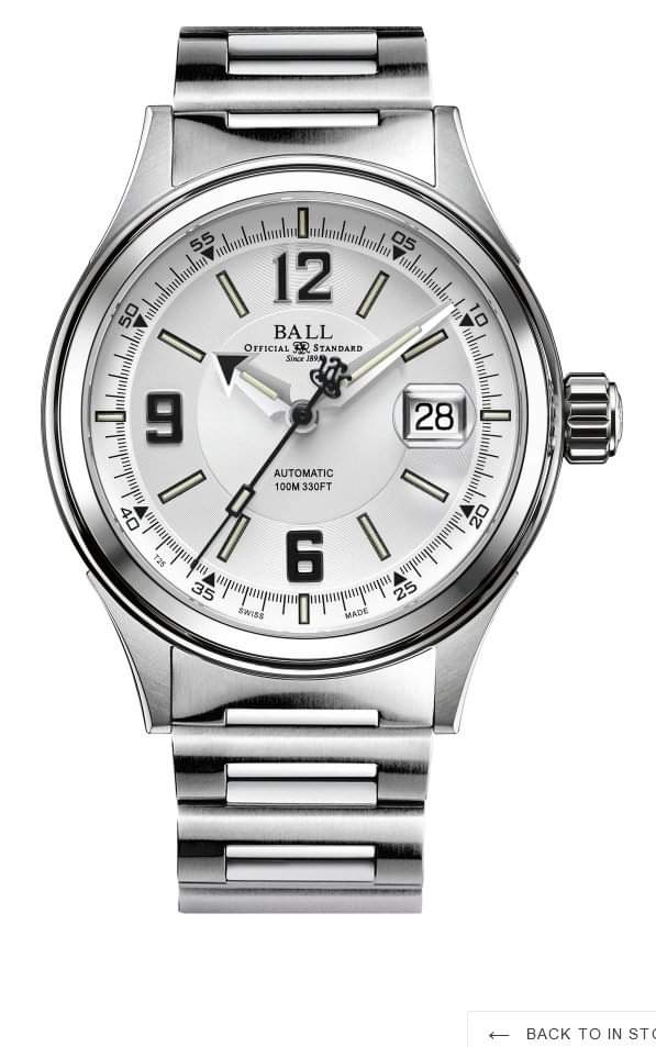 BALL Racer NM2088C-S2J-WHBK - Maple City Timepieces