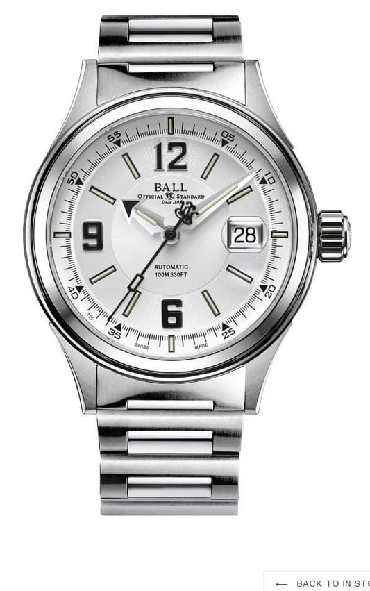 BALL Racer NM2088C-S2J-WHBK - Maple City Timepieces