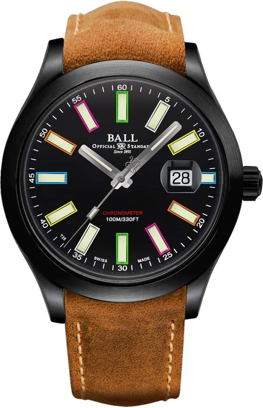 BALL Rainbow NM2028C-L28CJ-BK - Maple City Timepieces