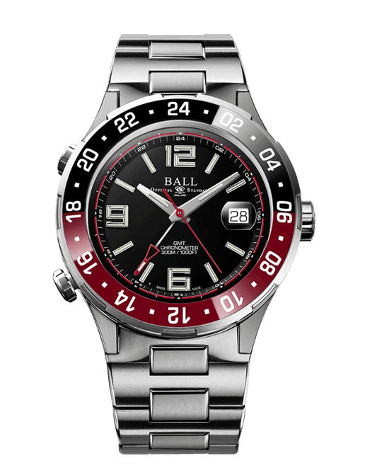 BALL - Roadmaster Pilot GMT DG3038A-S1C-BK - Maple City Timepieces