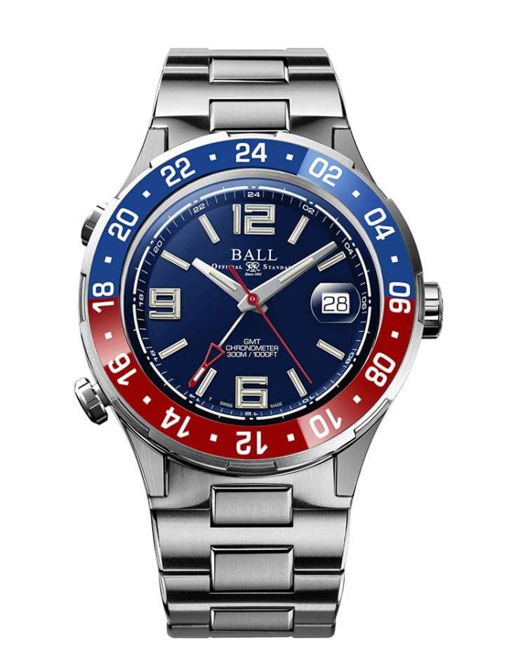 BALL Roadmaster Pilot GMT DG3038A-S2C-BE - Maple City Timepieces