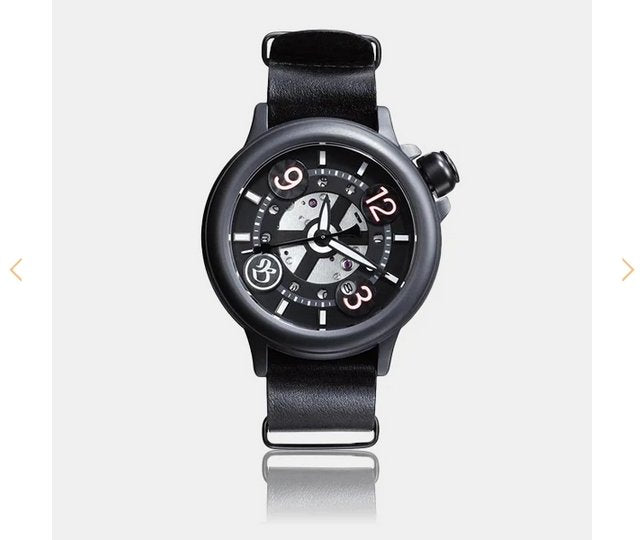 Bausele - PILOT AUTO | JAPAN MADE | STORMFRONT BLACK - Maple City Timepieces