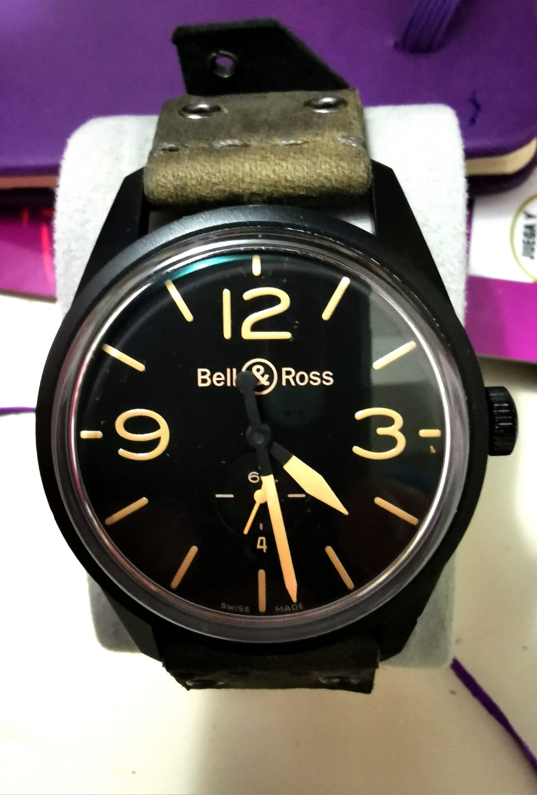 Bell & Ross Heritage 123 BRV123-HERITAGE/2 - pre owned - Maple City Timepieces