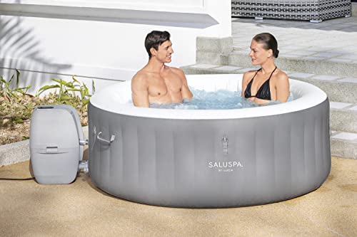 Bestway SaluSpa St. Lucia AirJet Inflatable Hot Tub Spa | Fits 2-3 Persons - Maple City Timepieces