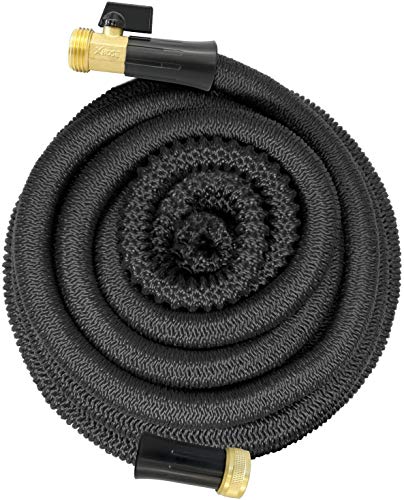 Big Boss Xhose Pro Expandable Garden Hose Lightweight Flexible Garden Water Hose Heavy Duty with Solid Brass Fittings-Kink Free- As Seen On TV - 25', Black (1255) - Maple City Timepieces