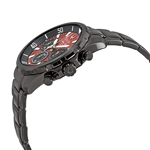 Bulova Men's Marine Star // 98B350, Red, One Size - Maple City Timepieces