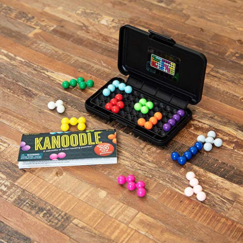 Educational Insights Kanoodle 3-D Brain Teaser Puzzle Game for Kids, Teens & Adults - Easter Basket Stuffers for Boys & Girls Ages 7+ - Maple City Timepieces