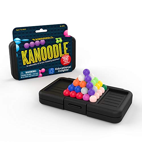 Educational Insights Kanoodle 3-D Brain Teaser Puzzle Game for Kids, Teens & Adults - Easter Basket Stuffers for Boys & Girls Ages 7+ - Maple City Timepieces