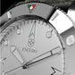 ESCUDO - Silver Inox - 39mm - Leather - Maple City Timepieces