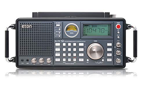 Eton - Elite 750, The Classic AM/FM/LW/VHF/Shortwave Radio with Single Side Band, 360° Rotating AM Antenna, 1000 Channels, Solar Powered, Back Up Battery Packs, Commitment to Preparedness - Maple City Timepieces