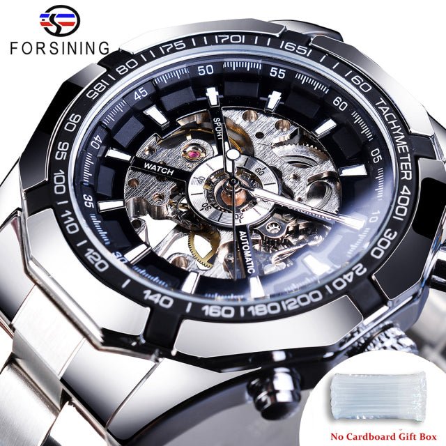 Waterproof on sale skeleton watch