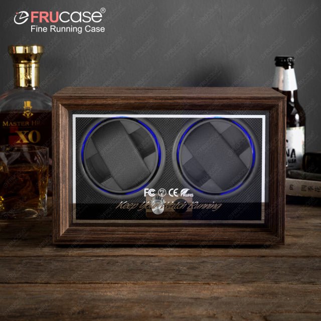 FRUCASE Watch Winder for automatic watches watch box automatic winder - Maple City Timepieces