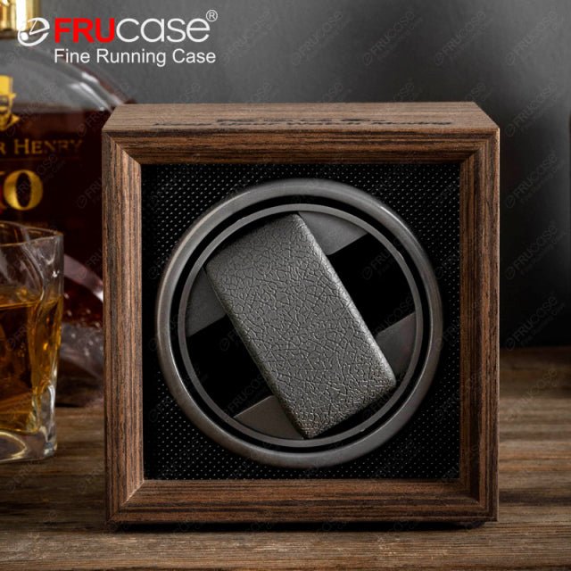 FRUCASE Watch Winder for automatic watches watch box automatic winder - Maple City Timepieces