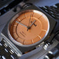 GANE - C1 Automatic Sandy Salmon on Bracelet - Maple City Timepieces