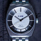 GANE -C3 Automatic Steely Silver on Bracelet - Maple City Timepieces