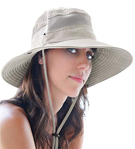 GearTOP Fishing Hat and Safari Cap with Sun Protection - Premium Hats for Men and Women (Army Green, 7-7 1/2) - Maple City Timepieces