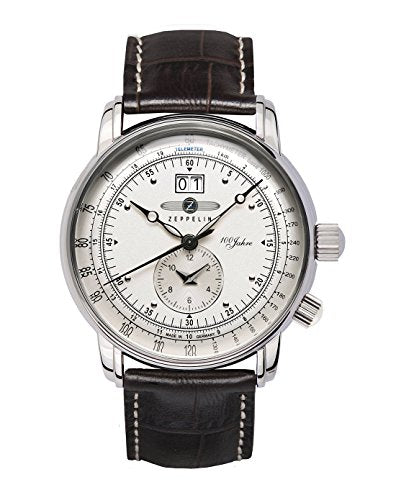 GRAF Zeppelin Dual Time Big Date 100 Years of Zeppelin Watch - Maple City Timepieces