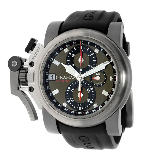 Graham Chronofighter Airwing Titanium Automatic Men's Watch 2OVKT.G04A - Maple City Timepieces