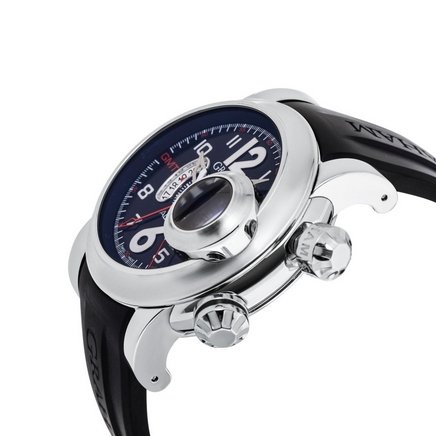 Graham Swordfish Grillo Alarm GMT Men's Watch 2SWASGMT.B01A - Maple City Timepieces
