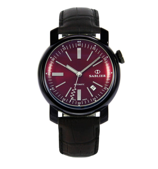 Grand Cru II (44 mm) Burgundy DLC for Men - Maple City Timepieces
