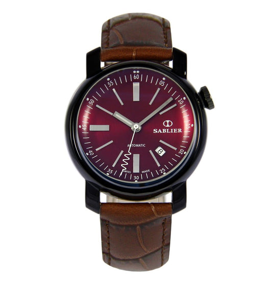 Grand Cru II (44 mm) Burgundy DLC for Men - Maple City Timepieces
