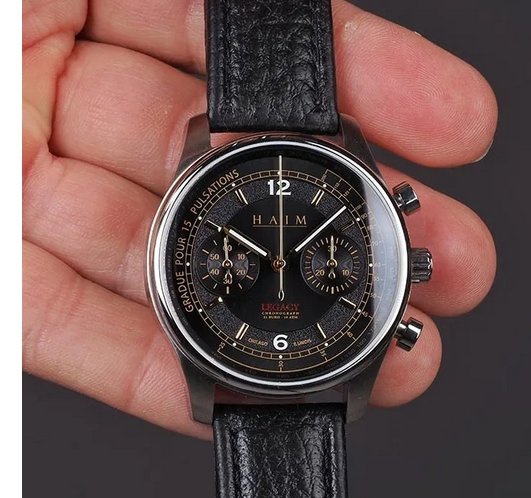 Haim - Legacy SE Chronograph - Maple City Timepieces