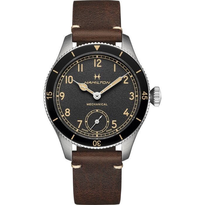 Hamilton Khaki Aviation Pilot Pioneer Black Dial 43 MM Mechanical H76719530 - Maple City Timepieces