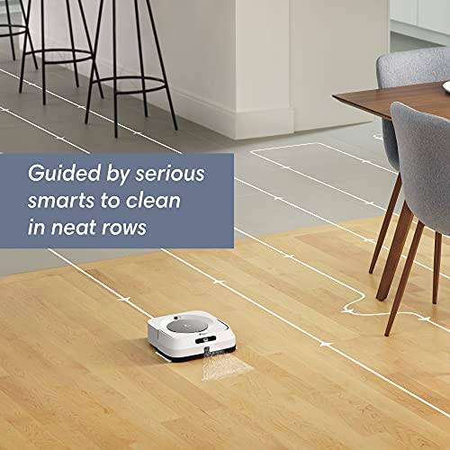 iRobot Braava Jet M6 (6110) Ultimate Robot Mop- Wi-Fi Connected, Precision Jet Spray, Smart Mapping, Works with Alexa, Ideal for Multiple Rooms, Recharges and Resumes - Maple City Timepieces