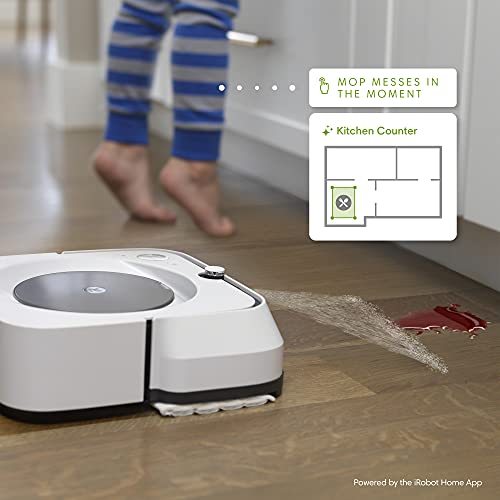 iRobot Braava Jet M6 (6110) Ultimate Robot Mop- Wi-Fi Connected, Precision Jet Spray, Smart Mapping, Works with Alexa, Ideal for Multiple Rooms, Recharges and Resumes - Maple City Timepieces