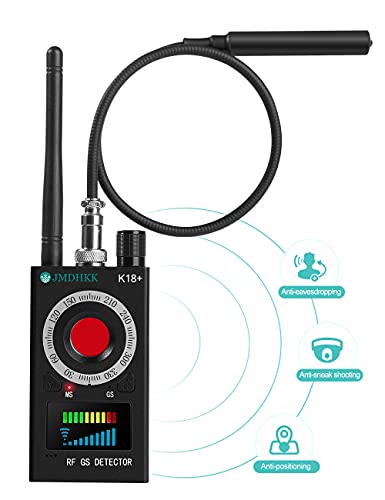 JMDHKK Anti Spy RF Detector Bug Detector GPS Detector for Hidden Camera GSM Listening Device Finder Scanner Signal Alarm - Maple City Timepieces