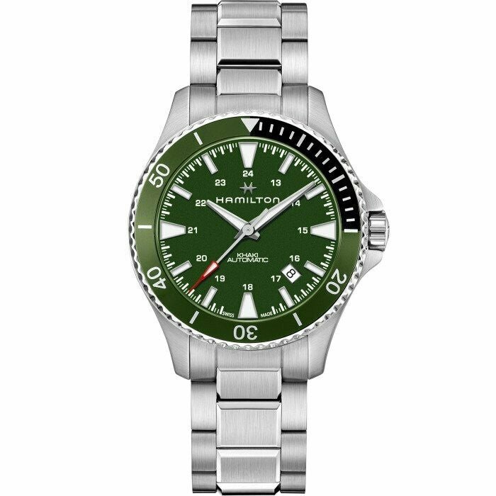 Khaki Navy Scuba Green Dial 40MM Automatic H82375161 - Maple City Timepieces