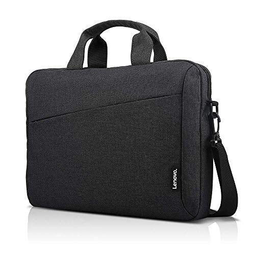 Lenovo Laptop Shoulder Bag T210, 15.6-Inch Laptop or Tablet, Sleek, Durable and Water-Repellent Fabric, Lightweight Toploader, Business Casual or School, GX40Q17229, Black - Maple City Timepieces