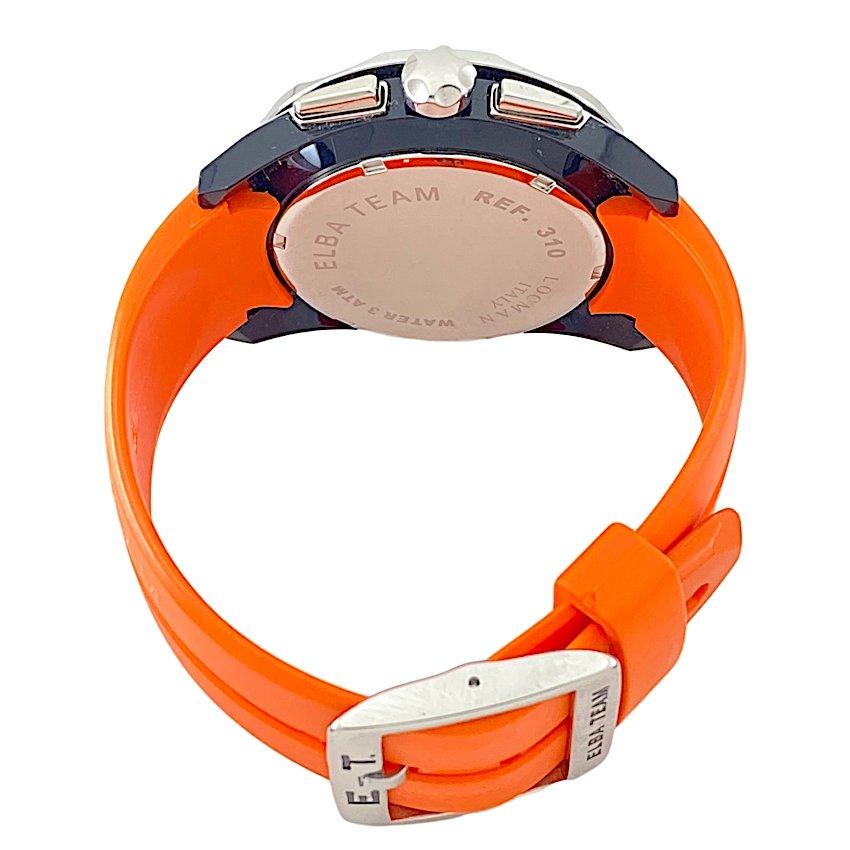LOCMAN ET ELBA Team Ref. 310 Chronograph Men's Watch Water 3 ATM Quartz 44mm - Maple City Timepieces