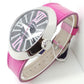 Locman Lady’s Pink Change Steel Skin with 3-Straps - Maple City Timepieces