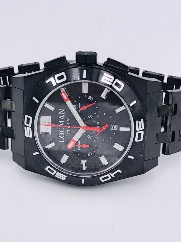 Locman Stealth Sea Chronograph Titanium 212ACKK/695 - Maple City Timepieces